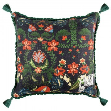 Decorative Pillow (With Filling) Zabola LC40091 50x50 Blue-Green MindTheGap
