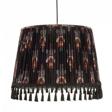 Φωτιστικό Οροφής Floral Crest CL50387 ø45xø55xH35 Black-Multi MindTheGap