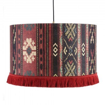 Ceiling Illuminant Heritage CL50384 ø55x30 Red-Multi MindTheGap