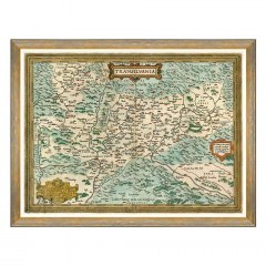 Κάδρο Transylvania 1612 By Ortelus FA13269 80x60cm Green MindTheGap