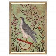 Frame Falcon On A Perch FA13241 70x100cm Grey-Multi MindTheGap