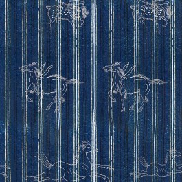 Wallpaper A Fable Indigo WP30003 Blue MindTheGap BLUE