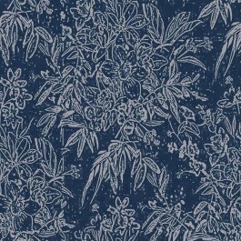 Wallpaper Cherry Orchard Indigo WP30008 Indigo MindTheGap INDIGO