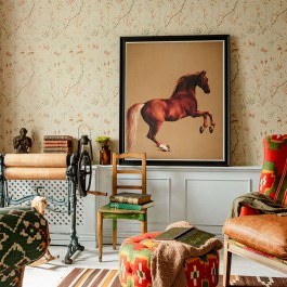 Wallpaper Grandmas Tapestry Bluewash WP30018 Somon MindTheGap SOMON