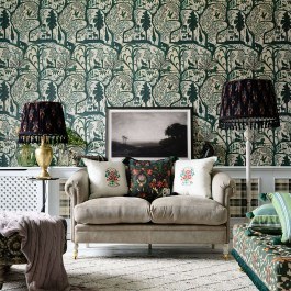 Wallpaper The Enchanted Woodland Green WP20549 Green MindTheGap GREEN