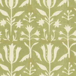 Wallpaper Tulipan Beechnut WP30032 Light Green MindTheGap LIGHT GREEN