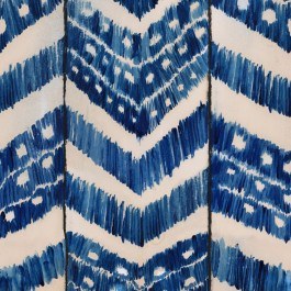 Wallpaper Turkish Ikat Indigo Wp30059 52X1000Cm White-Blue Mindthegap WHITE-BLUE