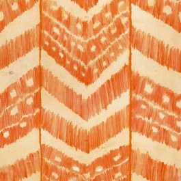 Wallpaper Turkish Ikat Tangerine Wp30058 52X1000Cm White-Orange Mindthegap WHITE-ORANGE