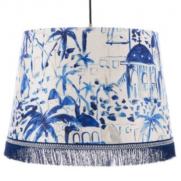 Pendant Lamp Rhodes Cl50419 Ø35Xø45Xh30 E27 White-Blue Mindthegap