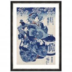 Κάδρο The Courtesan Hanao Ogi-Ya FA13441 85x120cm Multi MindTheGap