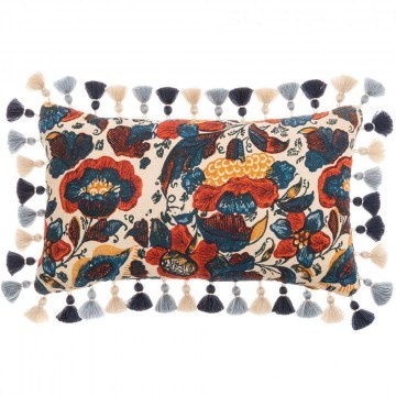 Μαξιλάρι Διακοσμητικό (Με Γέμιση) Remondini Floral LC40144 50x30cm Multi MindTheGap