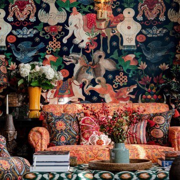 Wallpaper Incantation WP20620 52x300cm Multi-Blue MindTheGap