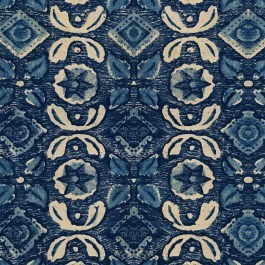 Wallpaper Varanasi WP30099 52x1000cm Blue-Taupe MindTheGap BLUE-TAUPE