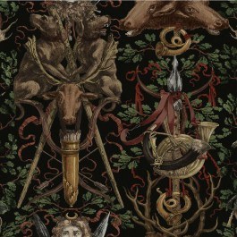 Wallpaper The Ganghofer Hunt WP20691 52x300cm Multi-Black MindTheGap MULTI-BLACK