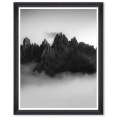 Κάδρο Tre Cime Di Lavaredo FA13472 60x75cm Black-White MindTheGap