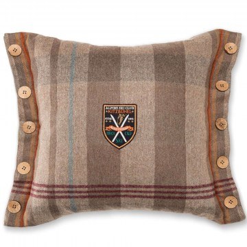 Decorative Pillow (With Filling) Chalet Plaid LC40204 50x50cm Multi MindTheGap