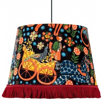 Ceiling Lamp Fasnacht Velvet CL50559 D25x35x25cm 1xE27 60W Multi MindTheGap