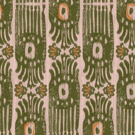 Wallpaper Ikat WP20818 Multi-Green MindTheGap MULTI-GREEN
