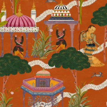 Wallpaper Maghreb WP20761 Multi-Orange MindTheGap