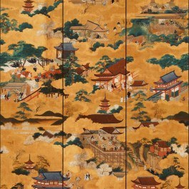 Wallpaper Floating World WP20647 Multi-Yellow MindTheGap MULTI-YELLOW