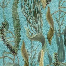 Wallpaper Aquatic Plants WP20716 Multi-Blue MindTheGap MULTI-BLUE