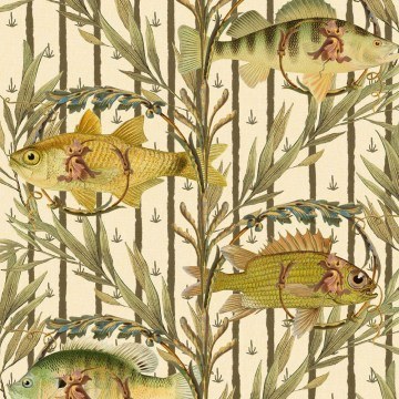 Wallpaper Sweetwater Fishes WP20720 Multi MindTheGap