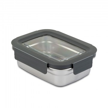 Food Container Misty 10-002-101 16,7x12,3x5,3cm 600ml Inox-Grey Nava