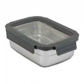 Food Container Misty 10-002-102 19,3x14,1x6,3cm 900ml Inox-Grey Nava