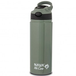 Μπουκάλι Θερμός We Care 10-016-053 10x7x24cm 500ml Green Nava GREEN