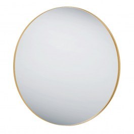 Wall Mirror Round Britta 1430479 110cm Gold Mirrors & More GOLD