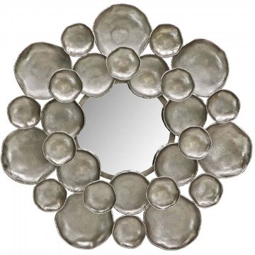 Καθρέπτης Τοίχου Tamani 2670189 Φ91cm Silver Mirrors & More