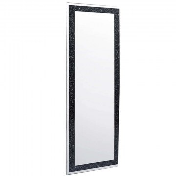 Καθρέπτης Τοίχου Tessa 2690202 50x150cm Glitter Effect Black Mirrors & More