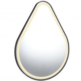 Καθρέπτης Τοίχου Με Φως Led Frederike 2610102 60x80cm Black Mirrors & More BLACK