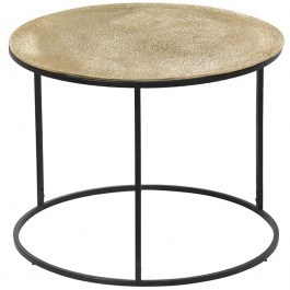 Τραπεζάκι Σαλονιού Padma 2730179 Φ60x46cm Gold GOLD
