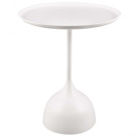 Τραπεζάκι Βοηθητικό Ramona 2340201 Φ48,5x59,5cm White WHITE