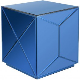 Side Table Lena 2980112 40x40x40cm Blue BLUE