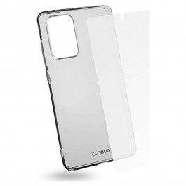 Θήκη & Γυαλί Προστασίας Για Galaxy A72 (Σετ 2Τμχ) SA72TPUTRANGL Clear Egoboo CLEAR