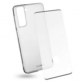 Θήκη & Γυαλί Προστασίας Για Galaxy S21 (Σετ 2Τμχ) SS21TPUTRANGL Clear Egoboo CLEAR