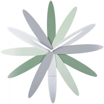 Wall Clock Bloom KA5945GR D45x4,5cm Green Karlsson