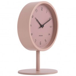 Ρολόι Επιτραπέζιο Stark KA5951PI Φ15x22,5cm Faded Pink Karlsson PINK