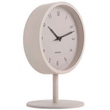 Ρολόι Επιτραπέζιο Stark KA5951WG Φ15x22,5cm Warm Grey Karlsson