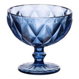 Μπωλ Παγωτού Kare 52.701.23 310ml Φ12cm Blue Cryspo Trio BLUE