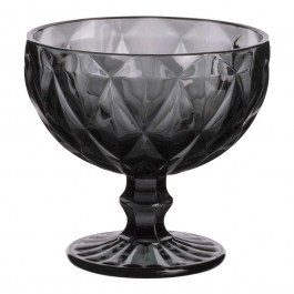 Μπωλ Παγωτού Kare 52.704.23 310ml Φ12cm Smoke Cryspo Trio SMOKE