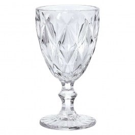 Ποτήρι Νερού Κολωνάτο Kare 52.705.53 320ml Clear Cryspo Trio CLEAR