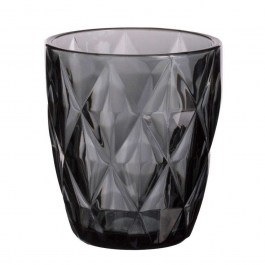 Ποτήρι Ουίσκι Kare 52.704.51 260ml Smoke Cryspo Trio SMOKE