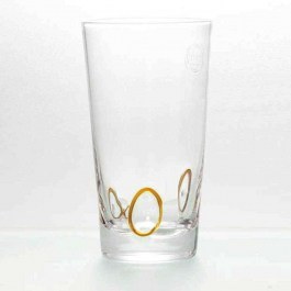 Ποτήρι Νερού Circles 52.100.50 Amber Cryspo Trio AMBER