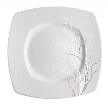 Σερβίτσιο Πιάτα Φαγητού Tokai (Σετ 72Τμχ) 50.287.30 White-Multi Cryspo Trio