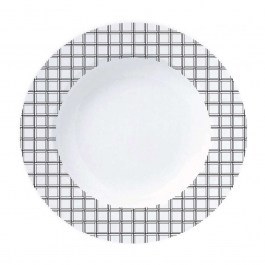 Deep Plate Rubik 24.460.02 D22cm Black Cryspo Trio BLACK