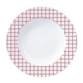 Deep Plate Rubik 24.461.02 D22cm Red Cryspo Trio RED