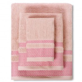 Towels Alvor (Set 3Pcs) 02.520.10 Pink Cryspo Trio PINK